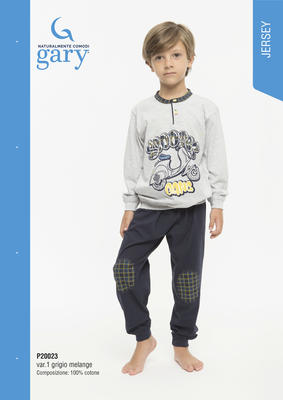 PYJAMAS FÜR JUNGEN M/L P30023 Tellini S.R.L. Großhandelskleidung